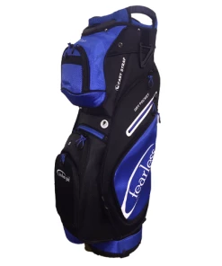 Fearless Deluxe 14 Way Cart Bag - Blue/Black