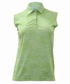 Cross Creek Camden Print Ladies Shirt CCL008 - Lime