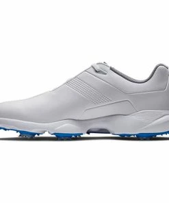 FootJoy EComfort Golf Shoes - White/Grey/Black 57702