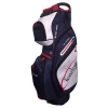 Fearless Deluxe 14 Way Cart Bag - Navy/White/Red