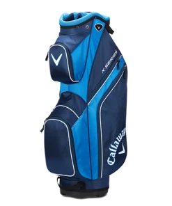 Callaway X Series Cart Bag - Navy/Blue/White