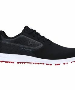 FootJoy Superlites XP Golf Shoes - Black/White/Red 58094