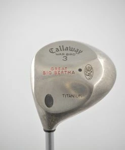 GolfRoots Lefty Callaway Great Big Bertha Fairway 3 Wood S Flex