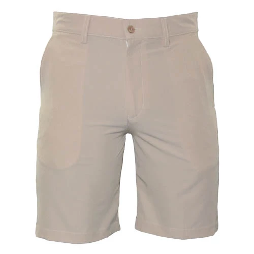 Cross Creek Men's Performance Bermudas - Stone