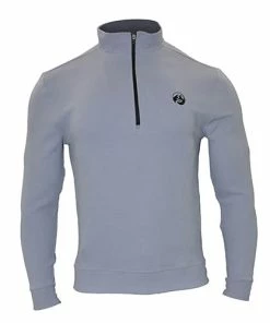 Cross Creek 1/4 Zip Windbreaker Solid - Grey CCW2