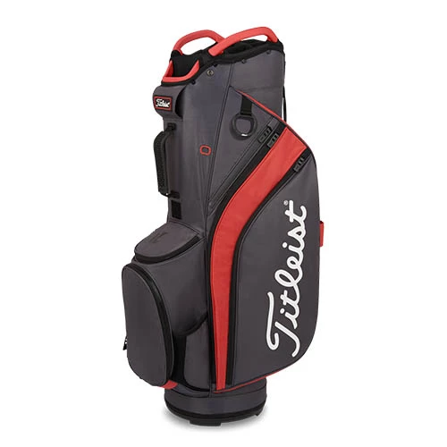 Titleist Cart 14 Bag - Graphite/Red/Black