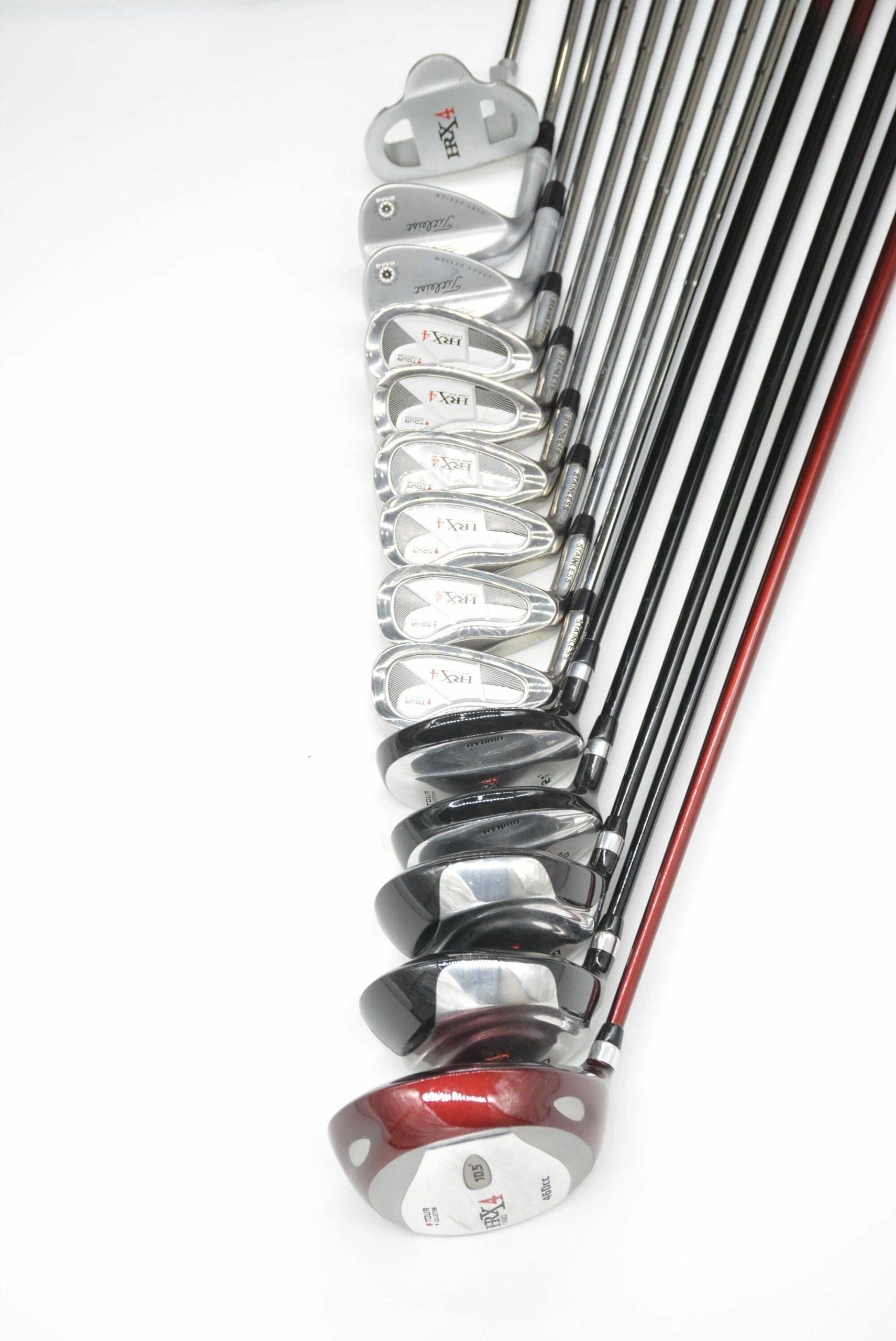 GolfRoots Lefty Tour Collection HRX 4 Full Set R Flex - Image 2