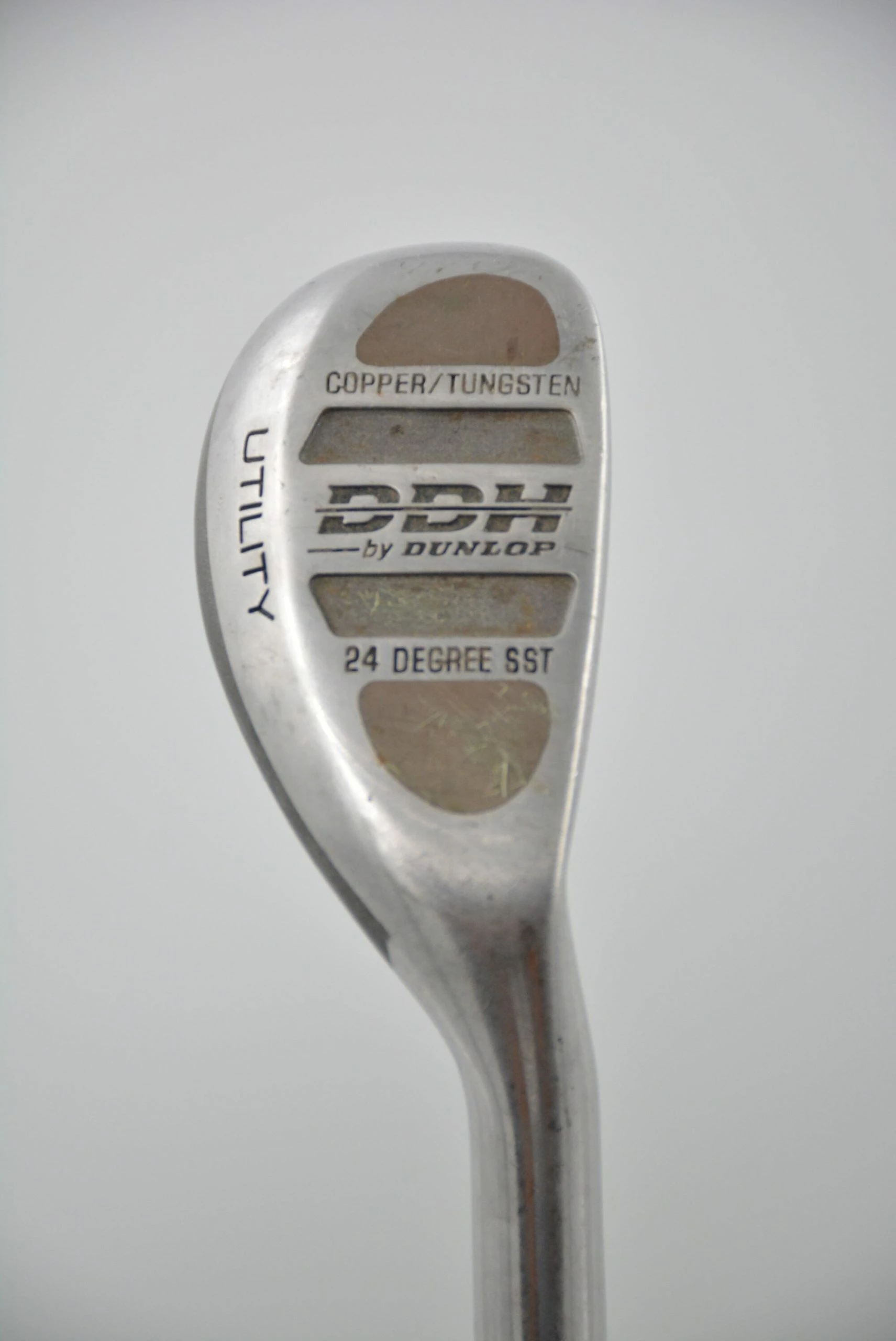 GolfRoots Dunlop DDH Copper/Tungsten 24 Degree Hybrid S Flex