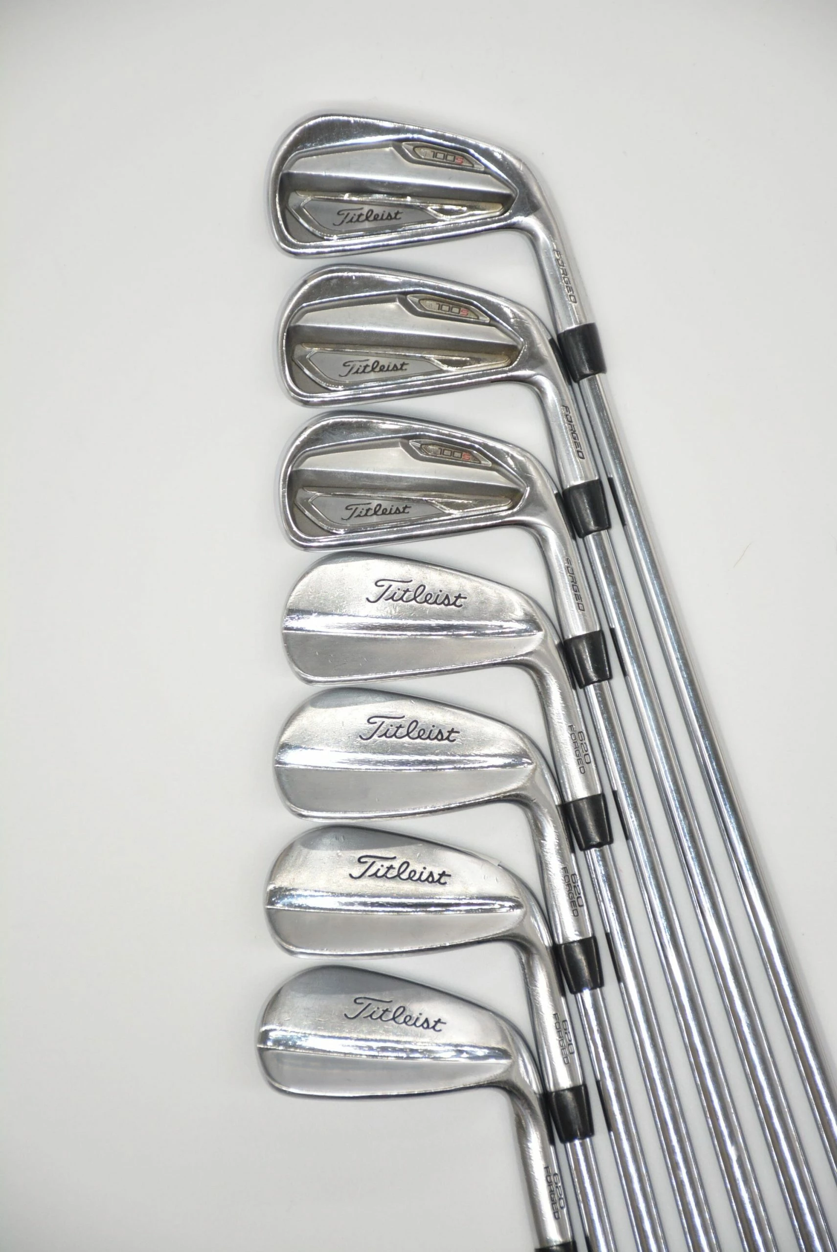 GolfRoots Titleist 620 MB/T100S 4-PW Iron Set X Flex - Image 2