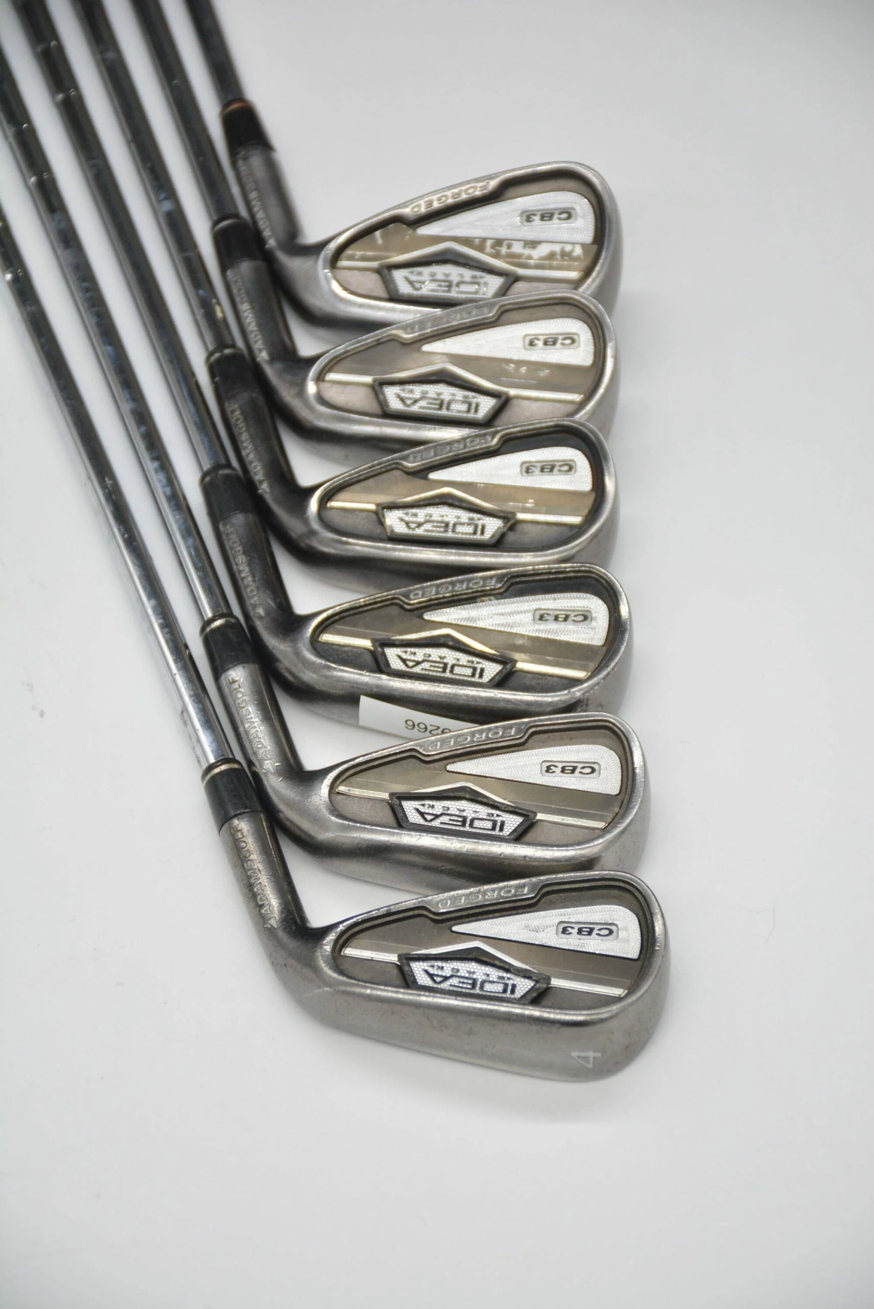 GolfRoots Adams Idea Black CB3 4-8, PW Iron Set R Flex - Image 4