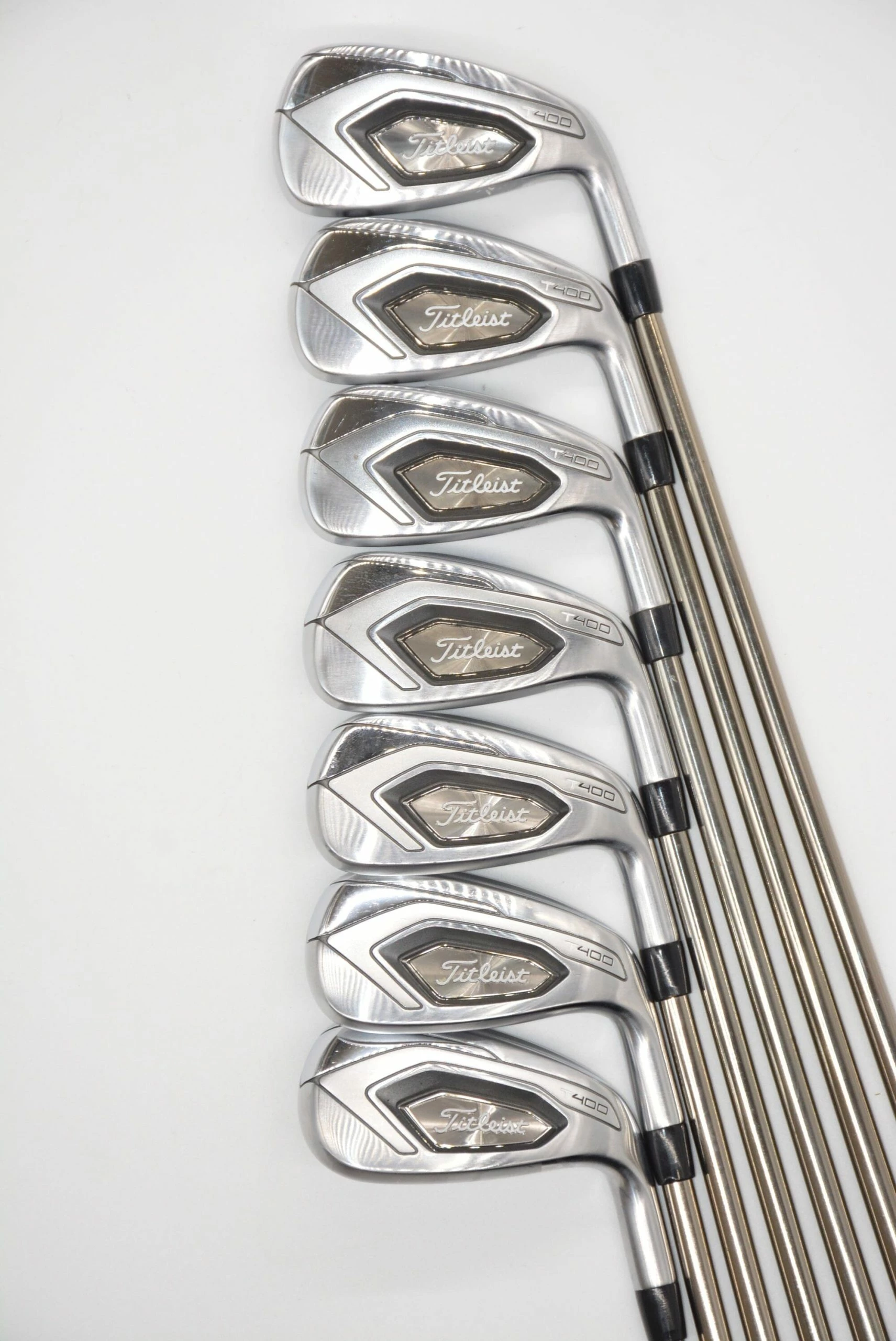 GolfRoots Titleist T400 5-AW Iron Set S Flex - Image 2
