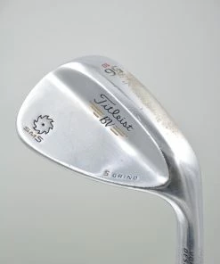 GolfRoots Titleist Vokey SM5 Tour Chrome S Grind 56 Degree Wedge W Flex