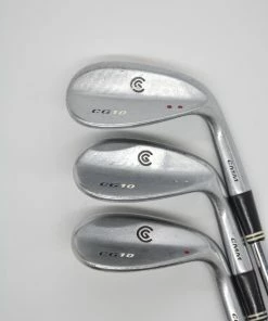 GolfRoots Cleveland CG10 52, 56, 60 Degree Wedge Set Wedge Flex