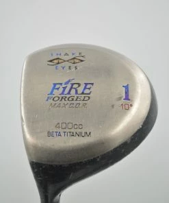 GolfRoots Lefty Snake Eyes Fire Forged Maxcore 10 Degree Driver SR Flex
