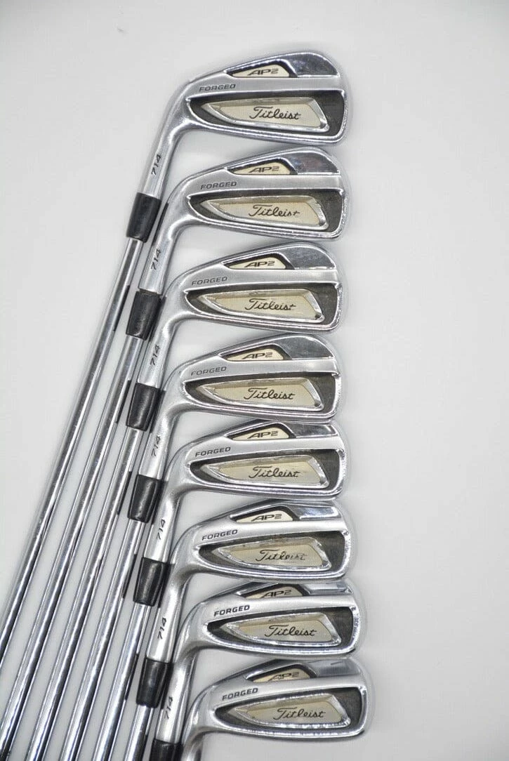 GolfRoots Lefty Titleist AP2 714 3-PW Iron Set S Flex -0.5in - Image 2