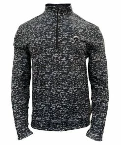 Cross Creek 1/4 Zip Windbreaker Pixel - Grey CCW6