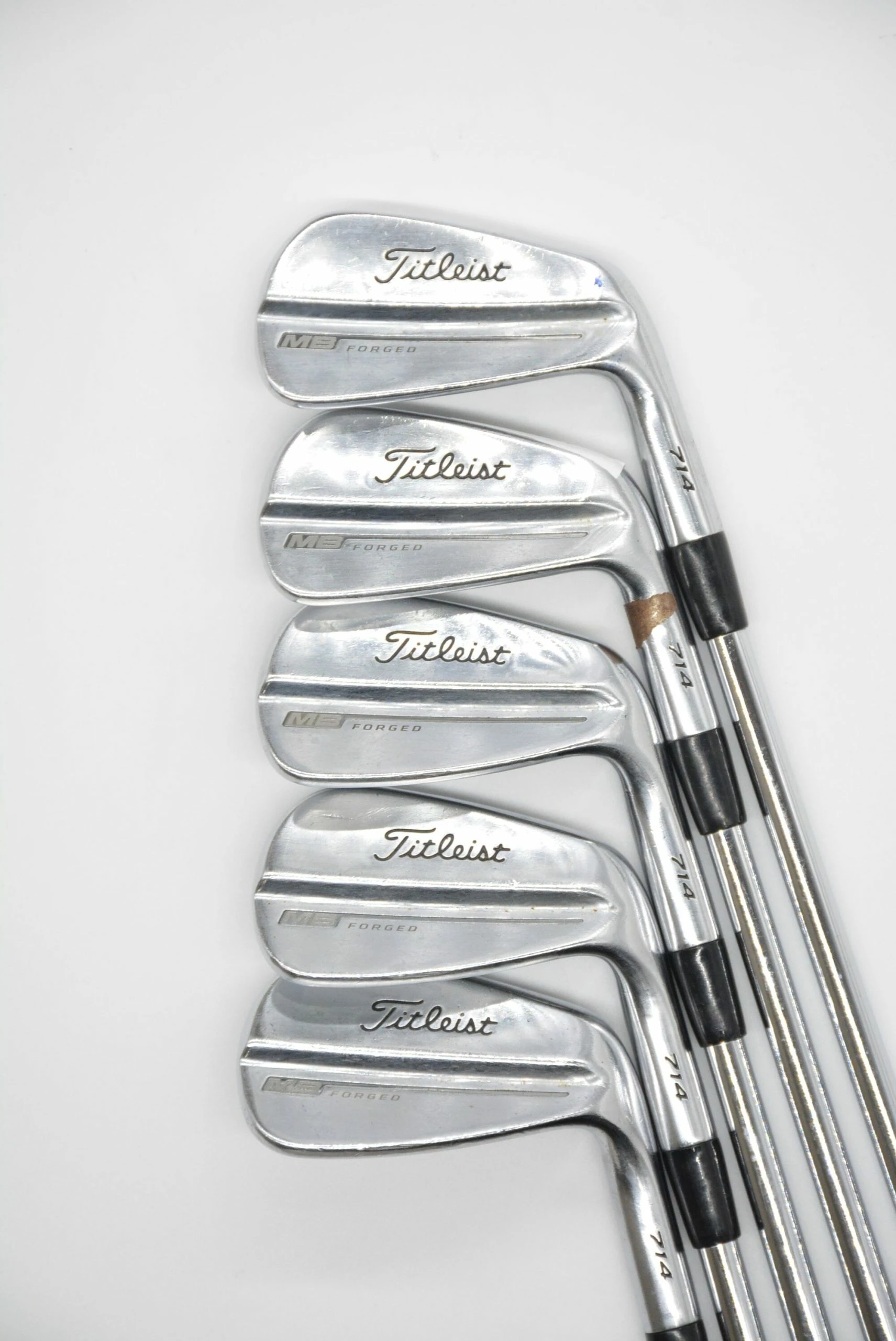 GolfRoots Titleist MB 714 Forged 6-PW Iron Set S Flex - Image 2