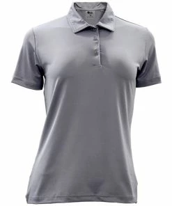 Cross Creek Solid Ladies Shirt CCL103 - Grey