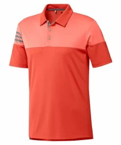 Adidas 3 Stripe Shirt - Orange CZ4350