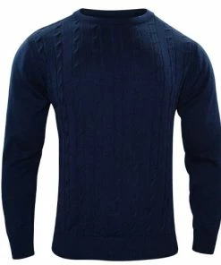 Cross Creek CABLE KNIT Jersey - Navy
