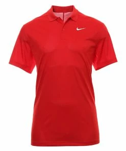 Nike Victory Solid Polo Shirt - Red DH0822-657