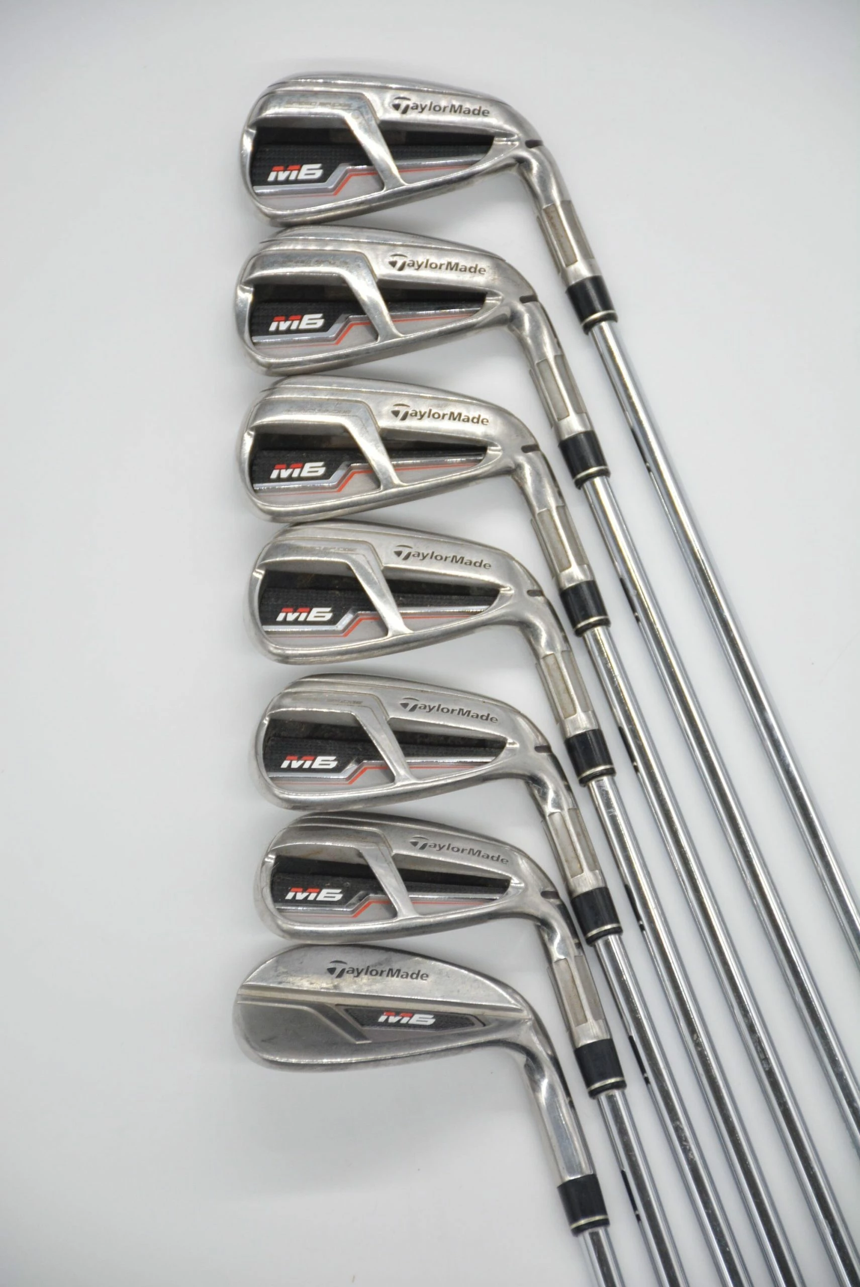 GolfRoots TaylorMade M6 5-AW Iron Set R Flex - Image 2