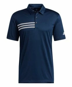 Adidas 3-Stripes Chest Polo Shirt Navy