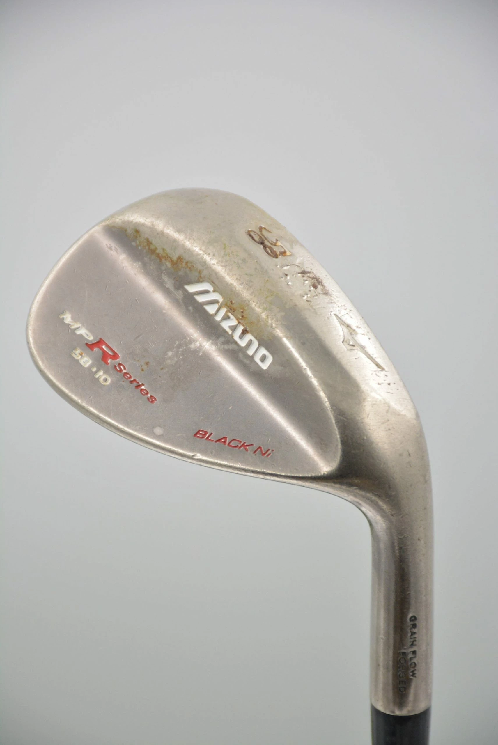 GolfRoots Mizuno MP R Series Black Nickel 58 Degree Wedge Wedge Flex