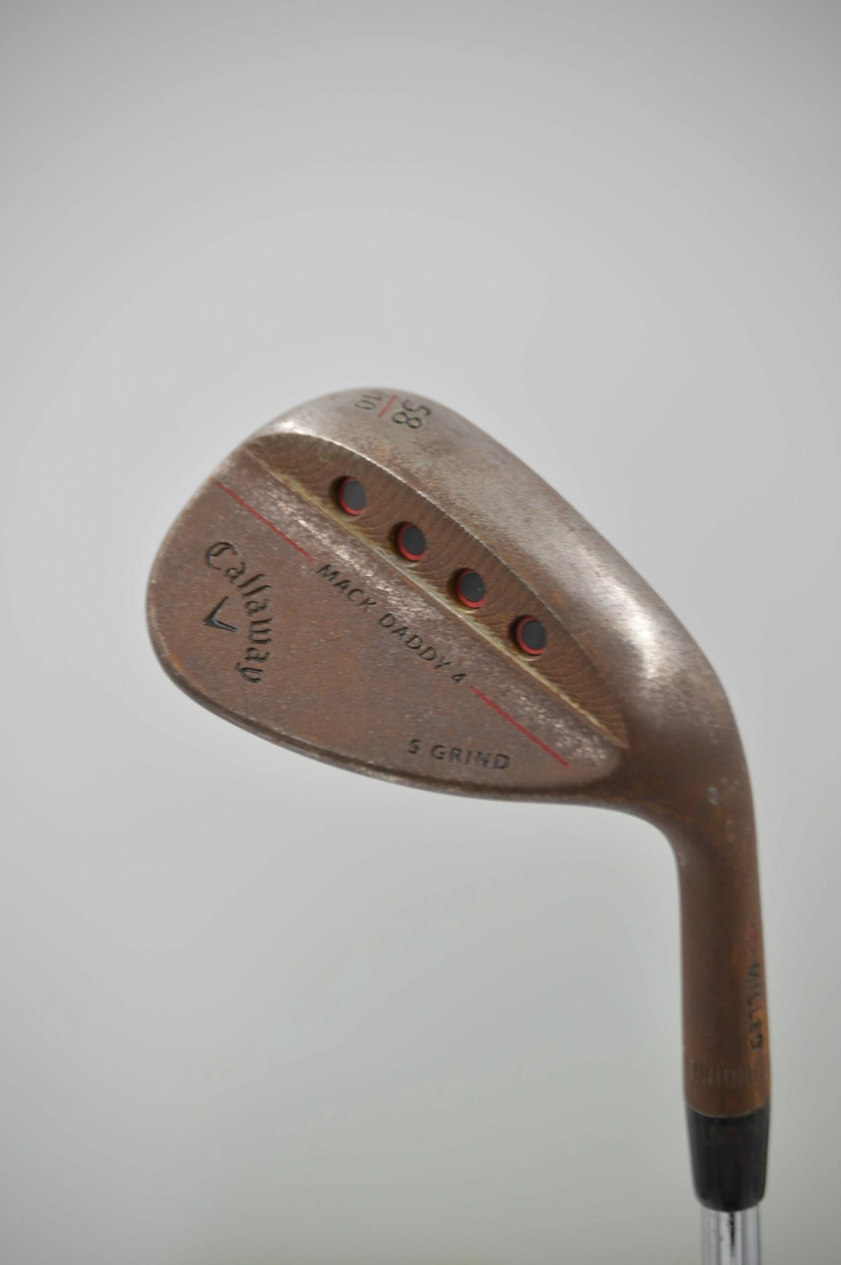 GolfRoots Callaway Mack Daddy 4 RAW 58 Degree Wedge S Flex