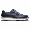 FootJoy Traditions Wing Tip Golf Shoes - Blue Chip Navy 57911
