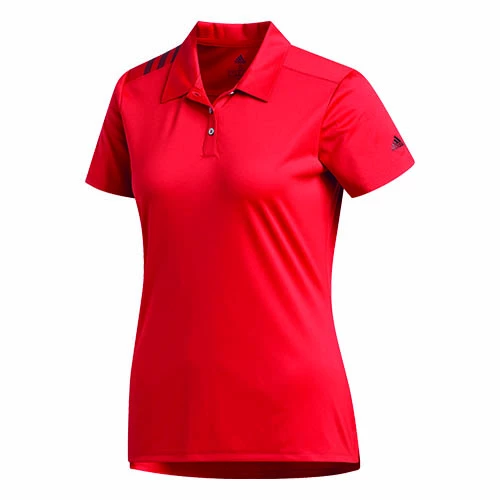 Adidas LDY 3-Stripes Shoulder Shirt Red