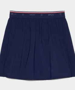 STRETCH WARP KNIT PERFORATED OPS SKORT