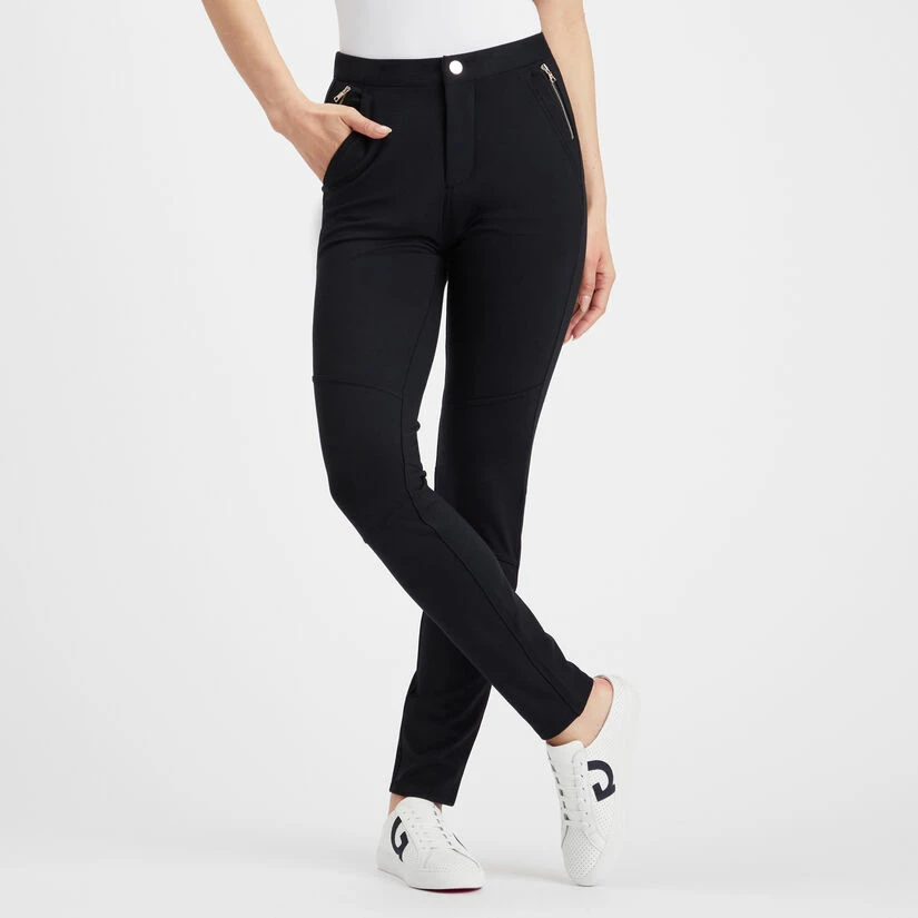 DOUBLE KNIT MOTO LEGGING - Image 3