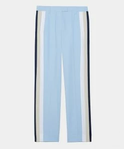 SIDE STRIPE LUXE 4-WAY STRETCH TWILL TROUSER