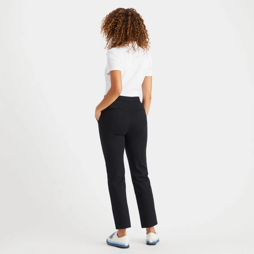 DOUBLE KNIT CIGARETTE HIGH RISE STRETCH TROUSER - Image 5