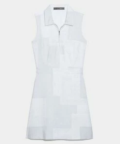 BANDANA 4-WAY STRETCH WOVEN SLEEVELESS DRESS