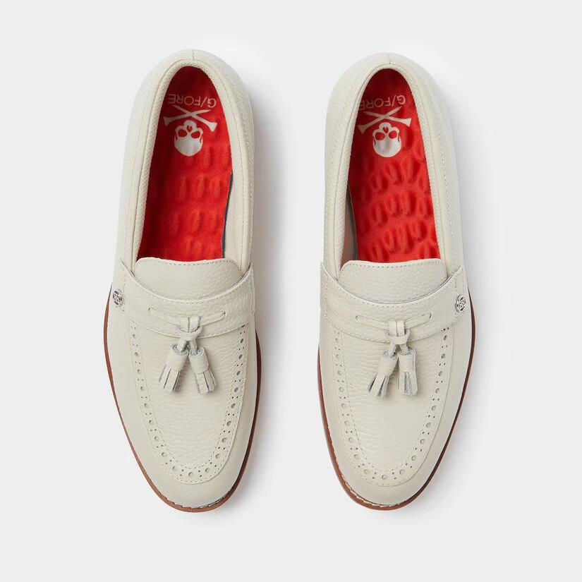 WOMEN'S TASSEL BROGUE CRUISER GALLIVANTER LUXE LEATHER GOLF SHOE - Image 3