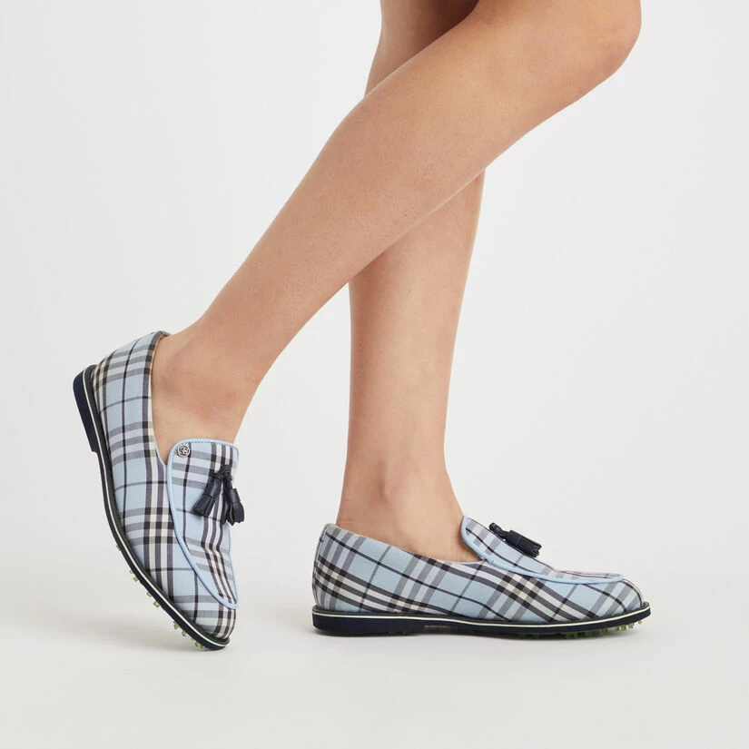 WOMEN'S PLAID TASSEL BROGUE CRUISER GALLIVANTER GOLF SHOE - Image 7