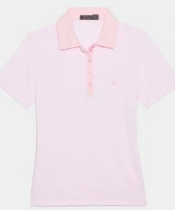 FEEDER STRIPE TECH JERSEY POLO