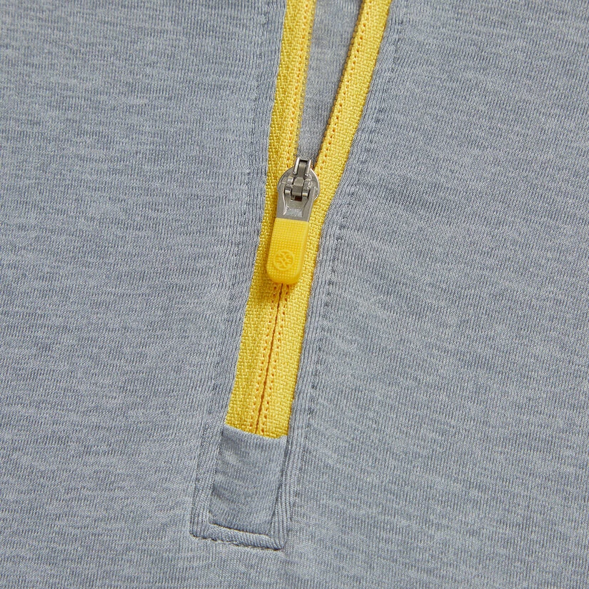 COLOUR BLOCK TECH JERSEY QUARTER ZIP MID LAYER - Image 6