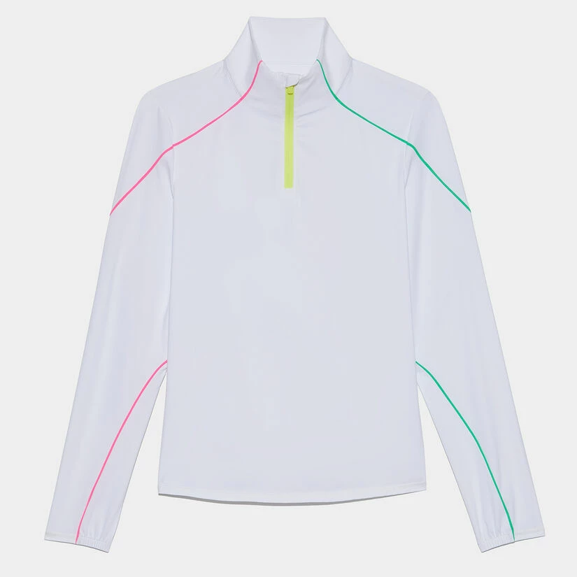 SUN SHIELD SILKY TECH NYLON QUARTER ZIP FIRST LAYER