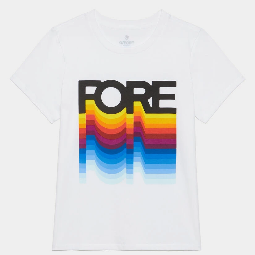 COLOUR BLEND FORE COTTON SLIM FIT TEE