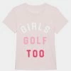GIRLS GOLF TOO COTTON SLIM FIT TEE