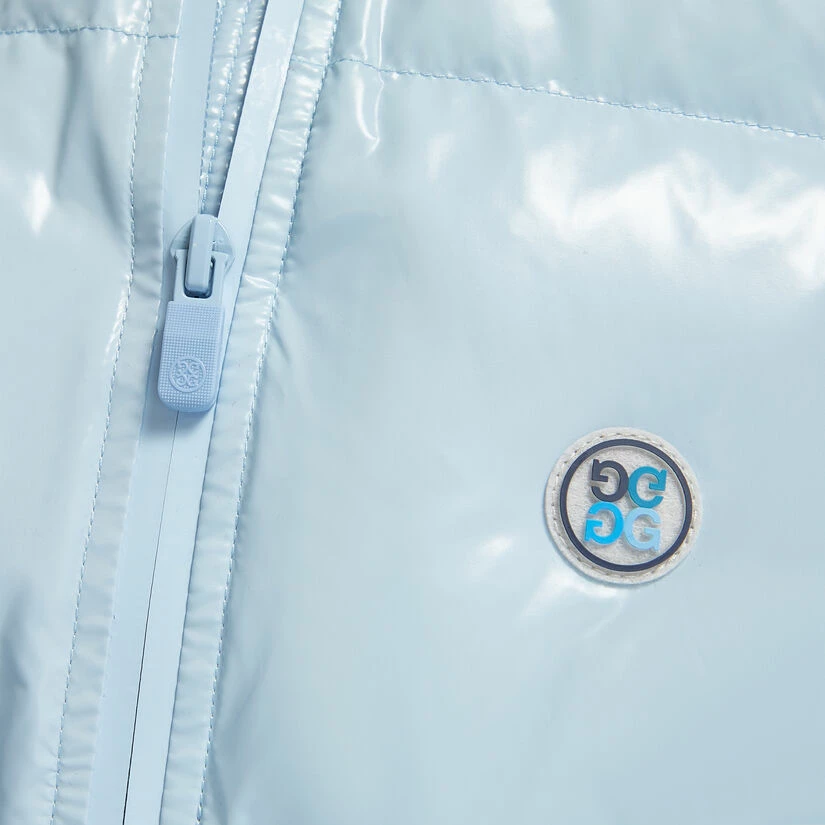 QUILTED POLISHED NYLON MERINO WOOL LINED PUFFER VEST - Image 6