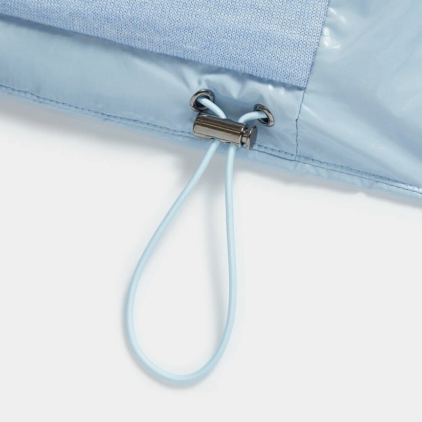 QUILTED POLISHED NYLON MERINO WOOL LINED PUFFER VEST - Image 8