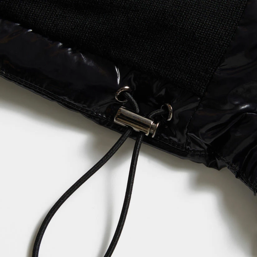 QUILTED POLISHED NYLON MERINO WOOL LINED PUFFER VEST - Image 7