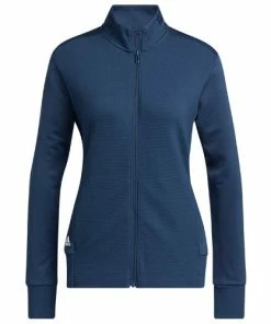 Adidas Ladies Windbreaker Texture - Navy HA3394