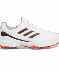 Adidas ZG23 Golf Shoes - White/Black/Red HP2223