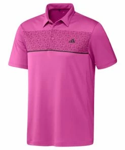 Adidas Chest Print Shirt - Lucid Fuchsia HR7990