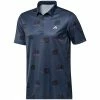 Adidas Allover Print Shirt - Navy HS7577